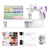 Mini Sewing Machine for Beginners, Electric Sewing Machines with...