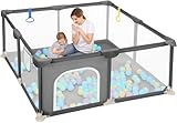 Dripex Baby Playpen, Sturdy Playpen for Baby and Toddlers,...