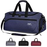 FIORETTO 35L Mens Sports Gym Bag with Wet Pocket & Shoe...