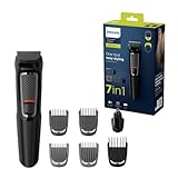 Philips 7-in-1 All-In-One Trimmer, Series 3000 Grooming Kit for...