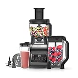 Ninja 3-in-1 Food Processor & Blender with 5 Automatic Programs:...