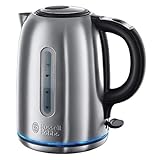 Russell Hobbs Brushed Stainless Steel Electric 1.7L Cordless...