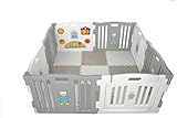 Millhouse Plastic Baby Playpen Activity Panel Play Mats Included...