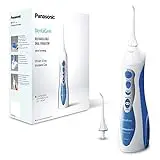 Panasonic EW1211 Rechargeable Dental Oral Irrigator with 2 Water...