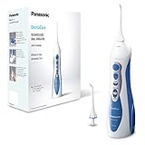 Panasonic EW1211 Rechargeable Dental Oral Irrigator with 2 Water...