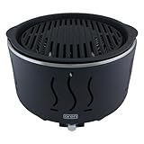 Portable Fan-assisted BBQ Grill - Camping Charcoal Oven, Micro...