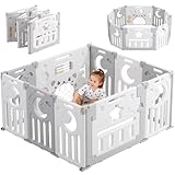 Dripex Baby Playpen, Foldable Playpen for Baby and Toddlers,...