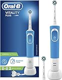 Oral-B Vitality Plus Electric Toothbrush, 1 Handle, 2 Cross...