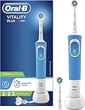 Oral-B Vitality Plus Electric Toothbrush, 1 Handle, 2 Cross...