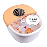 Hangsun Large Foot Spa Bath Massager with Heat Bubbles Massage...