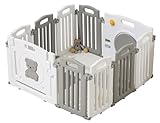 Millhouse Foldable Baby Playpen with Activity Panel and Play Mats...