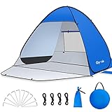 Glymnis Pop Up Beach Tent Small for 1-2 Person/Large for 3-4...