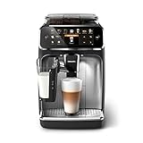Philips 5400 Series Bean-to-Cup Espresso Machine - LatteGo Milk...