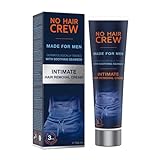 NO HAIR CREW Intimate Hair Removal Cream - Extra Gentle...