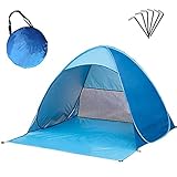 ibforcty Beach Tent Automatic Pop Up Sun Shelter UV Protection...