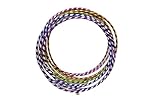 FlickBuyz - Multicolor Spiral Glittering Hula Hoops & Great...