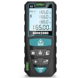 Laser Distance Meter 50M/165ft, RockSeed IP54 Laser Measure with...