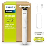 Philips OneBlade Intimate, Designed for Pubic Grooming, Trim and...