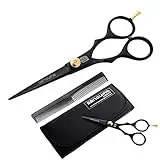 Sanguine Hair Scissors for All Hair Types, 5.5 inch, with...