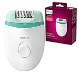 Philips Satinelle Essential Epilator, Corded, Compact Hair...