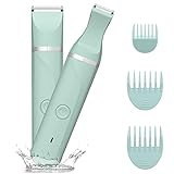 Rechargable Bikini Trimmer Women Body Hair Trimmer Painless Pubic...