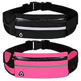 2 Pack Running Belts for Women, Running Belt, Running Accessories...