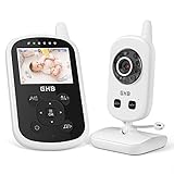 Baby Monitor, GHB Video Baby Monitor with Camera Eco Mode 900ft...