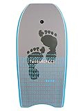 Two Bare Feet 44' Bodyboard with Leash - Adult's Boogie Board...