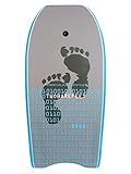 Two Bare Feet 44' Bodyboard with Leash - Adult's Boogie Board...