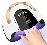 LKE UV Nail Lamp 268W Gel Nail Lamp Nail Dryer UV Lamps for Gel...