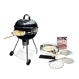 Pizzacraft Deluxe Kettle Grill Pizza Kit for 18' and 22.5' Kettle...