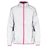Trespass Lumi, Silver Reflective, L, Waterproof Jacket with Fully...