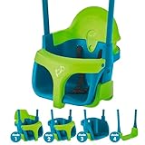 TP Toys, 4-in-1 Ajustable Swing Seat, Premium Outdoor Playground...