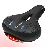 West Biking Bike Seat with Tail Light, Most Comfortable Bicycle...