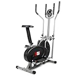 Luna Pro 2-in1 Elliptical Cross Trainer Exercise Bike-Fitness...