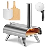 VonHaus Pizza Oven Outdoor – For Tabletop with Accessories,...