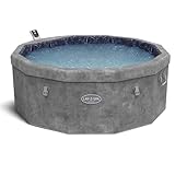 Lay-Z-Spa Carrara, 140 AirJet Massage System, Foam Wall Hot Tub,...