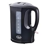 Quest 1.7 Litre Electric Kettle/Black/Cord Storage/Water Level...