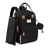 RUVALINO Baby Changing Bag Backpack, Neutral All-in-One Nappy...