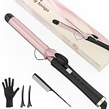 Curling Wand - New Upgraded 25mm Ceramic Curling Tongs Curling...