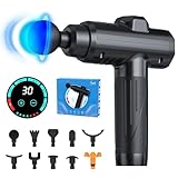 Massage Gun Deep Tissue, Portable Muscle Massage Device with 10...