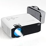 Mini Projector (2022 Upgraded) 1080P Supported 180' Display...