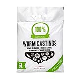 Baltic Worm Worm Castings 5 Liter - Pure Multipurpose Fertiliser...