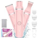 WUFAYHD 3 in 1 Bikini Trimmer Lady Shavers for Women, Painless...