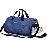 Gym Bag with Shoes Compartment and Wet Pocket,Sports Duffel Bag...