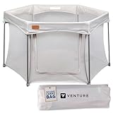 Venture All Stars Joy Baby Playpen - Pop Up Compact Play Pen -...