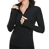VUTRU Women Running Long Sleeve Jacket Comfy Full Zip Workout...