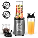 TENKER Smoothie Blender Personal Size for Shakes and Smoothies,...