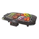 Quest 35910 2000W Indoor Electric Smokeless BBQ Grill/Adjustable...