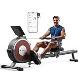 MERACH Rowing Machine for Home Gym, Magnetic Rower with 16 Levels...